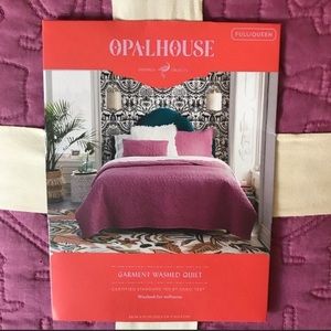 Opal House Garment Washed Quilt Full/Queen